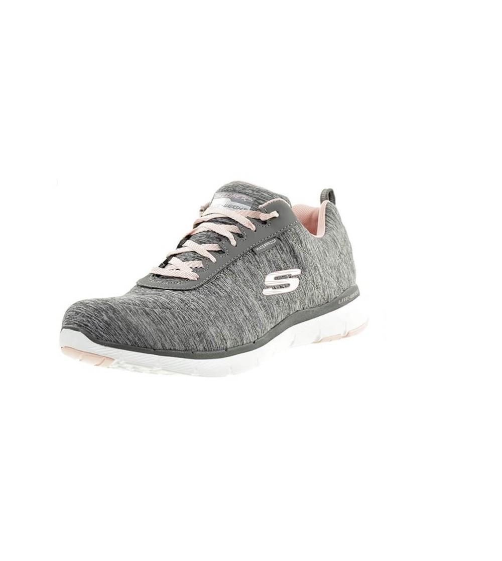 SKECHERS 88888400 - Deportiva mujer impermeable GRIS