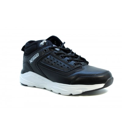 NORWAY Geographical GT-22607 Zapatilla deportiva hombre , NEGRO