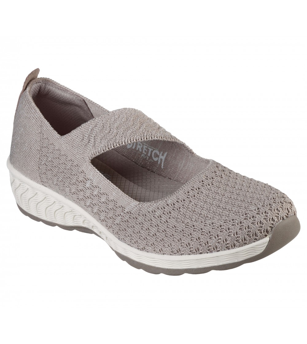 SKECHERS 100361 Be-cool Endless deportiva mujer plantilla TAUPE